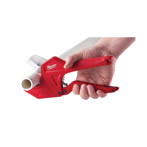 Milwaukee® 48-22-4210 Ratcheting Pipe Cutter, 0 to 1-5/8 in Nominal, Ergonomic Handle